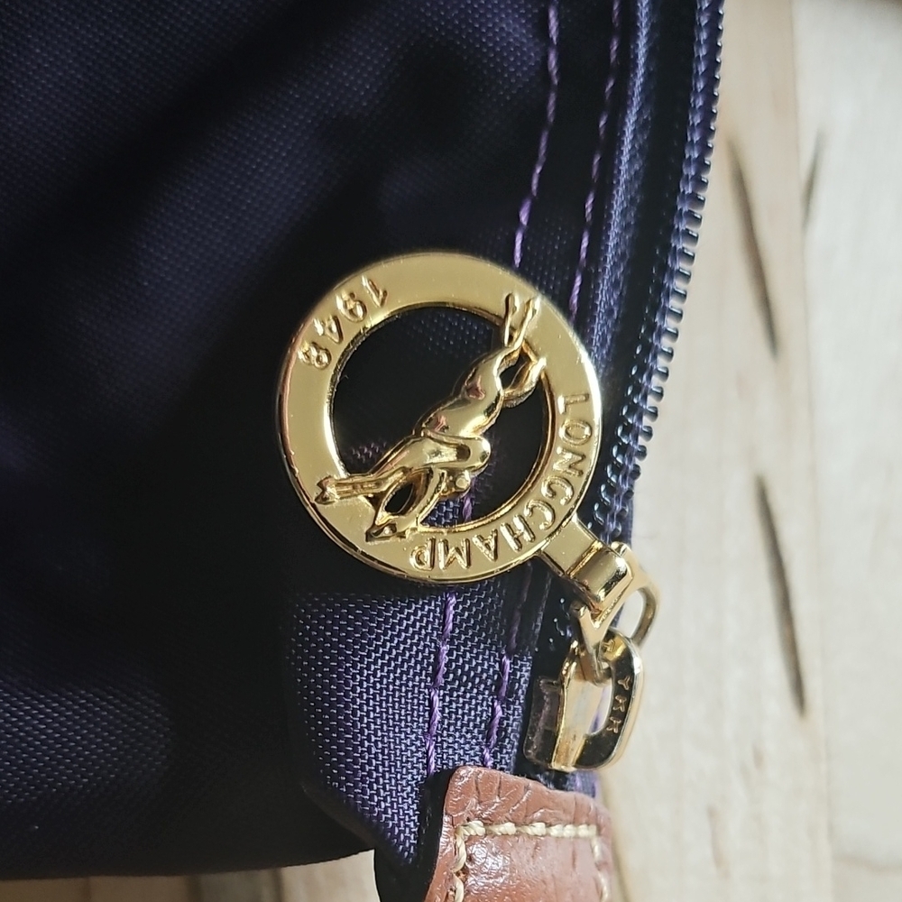 Purple and Brown Tote Bag - Picture 3 of 13